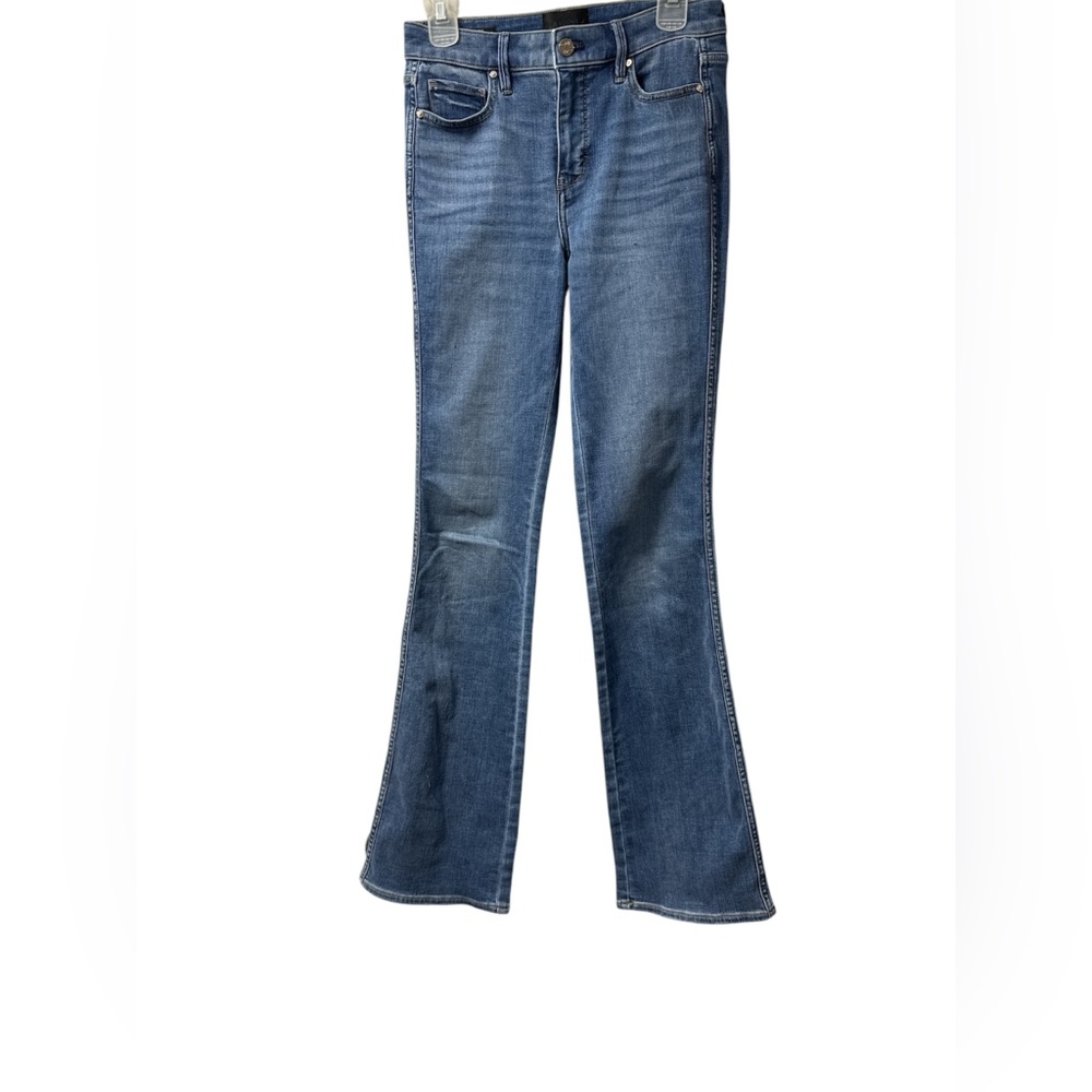WHBM High-Rise Everyday Soft Denim™ Skinny Flare Jeans